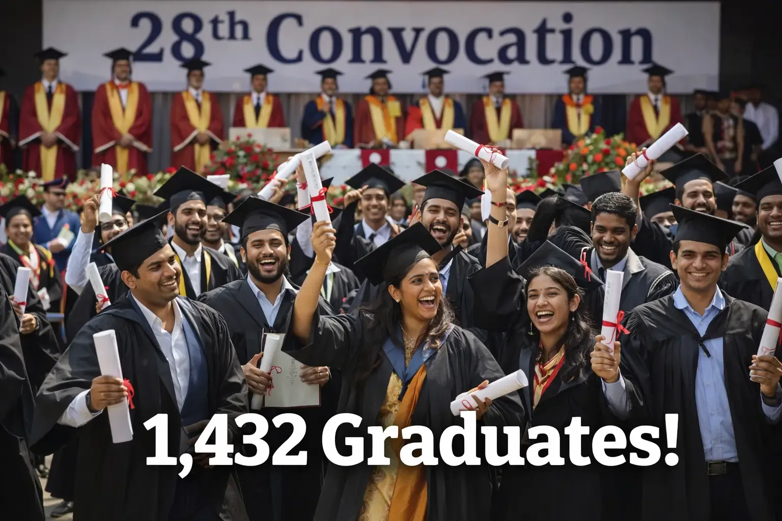 IIM Kozhikode Confers Degrees to 1,432 Students Across Programmes at 28th Convocation