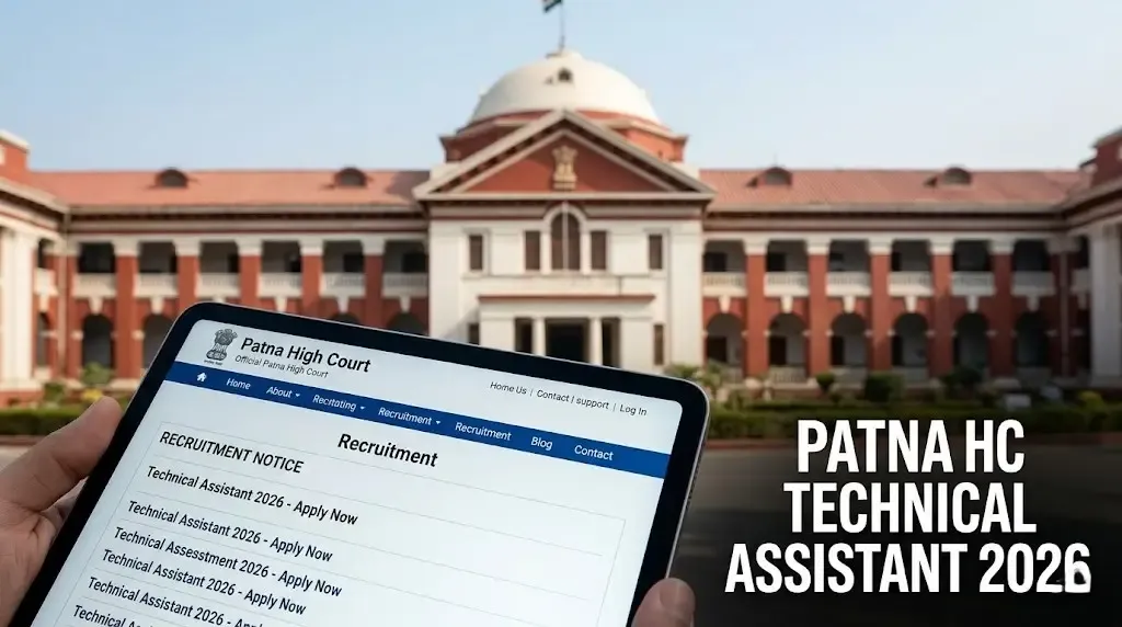 Patna High Court Technical Assistant Recruitment 2026: Apply Online for 53 Group C Posts