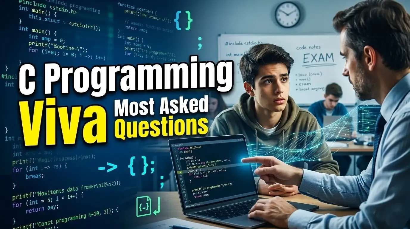 Most Asked C Programming Viva Questions for BCA and B.Tech Students