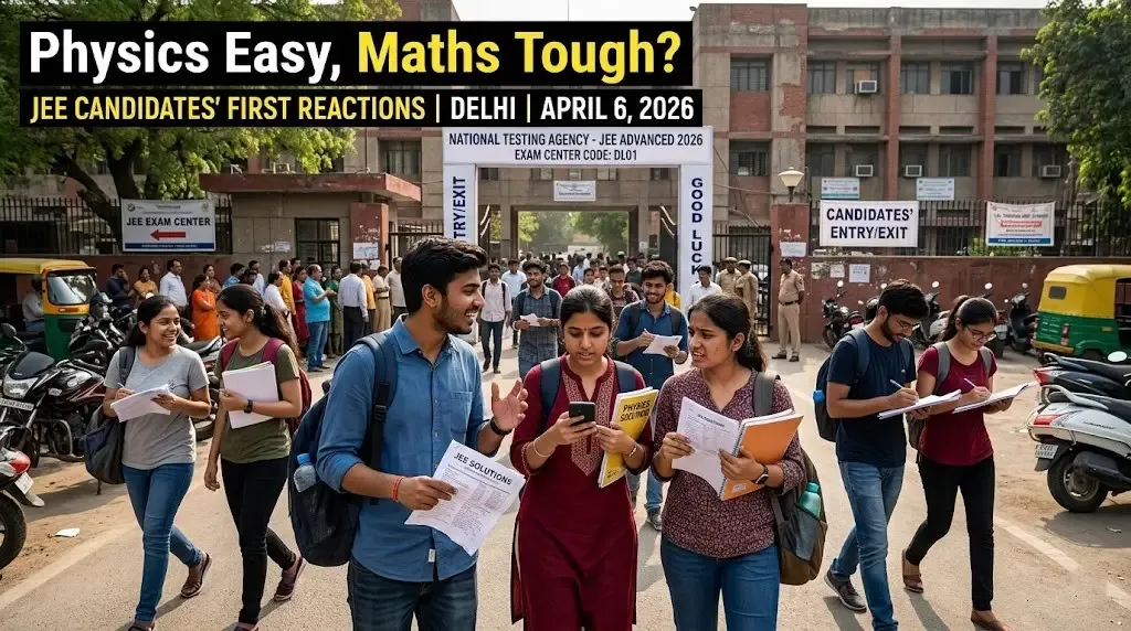 JEE Main April 5 Exam Analysis 2026: Students Rate Physics and Chemistry as ‘Easy
