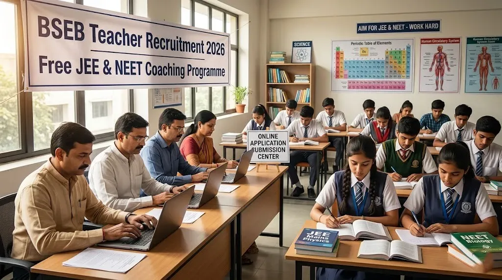 BSEB opens teacher applications for free JEE and NEET coaching programme; apply by July 10