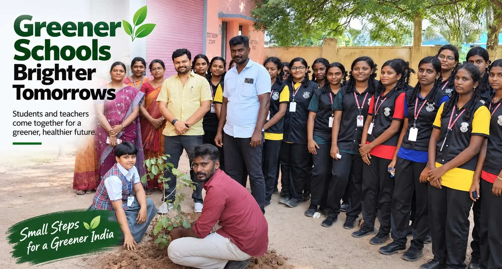 Tirunelveli School Observes Education Protection Festival with Tree Planting