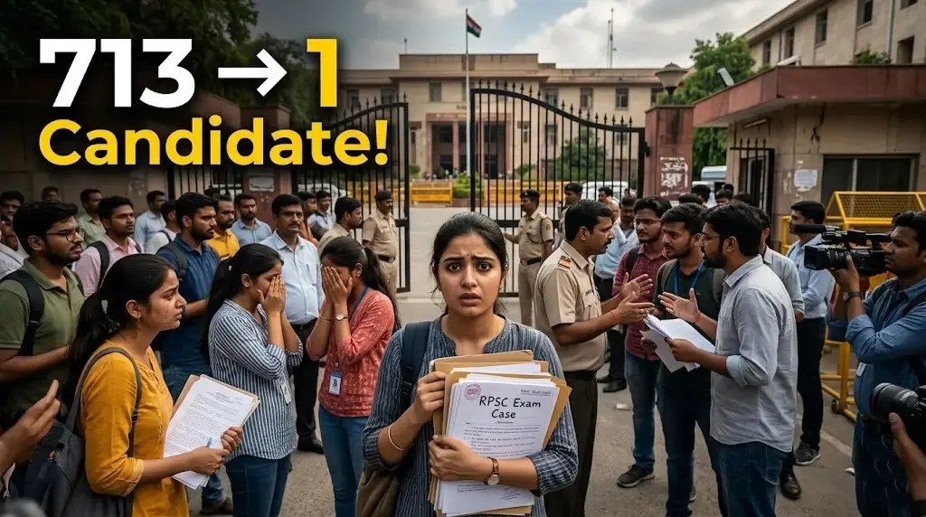 RPSC Exam 2025: Supreme Court Revises Order, Allows Single Candidate to Appear Instead of 713