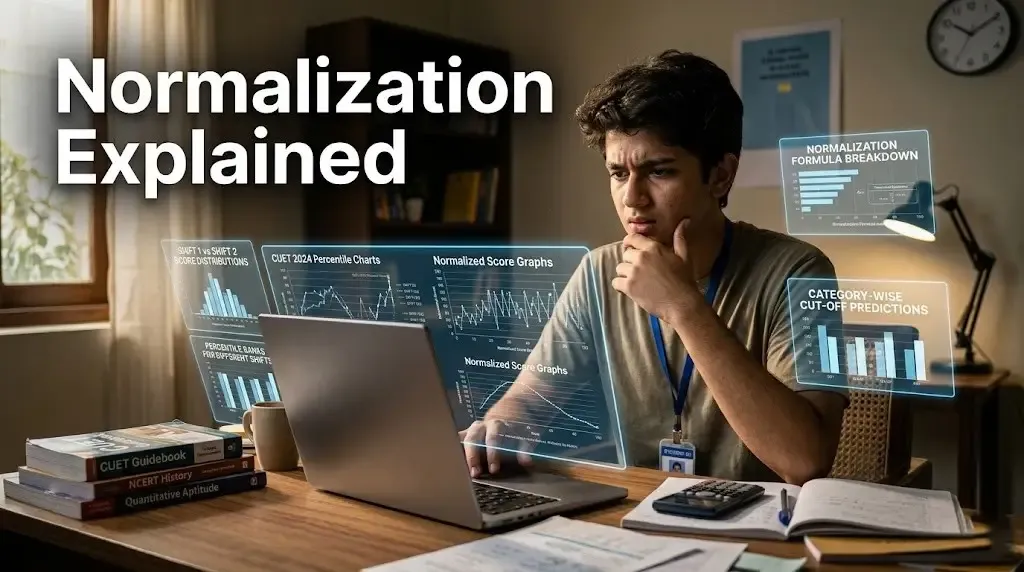 CUET UG 2026 Normalisation Process Explained After Student Confusion