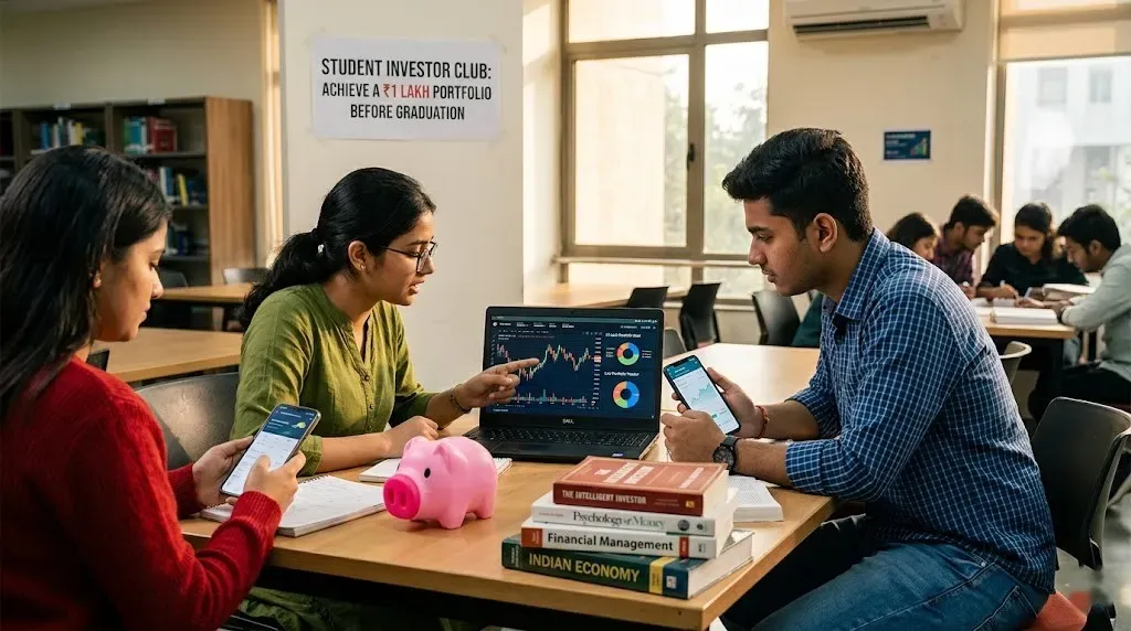 How to Build a ₹1 Lakh Portfolio Before Graduation