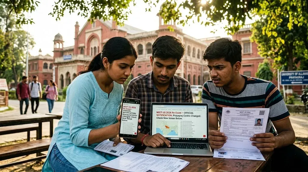 NTA changes re-exam centre for NEET UG 2026 candidates in Prayagraj: Check updated venue details