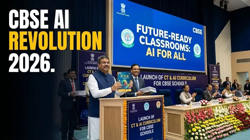 CBSE Launches AI & Computational Thinking for Classes 3–8: Big Change in School Education