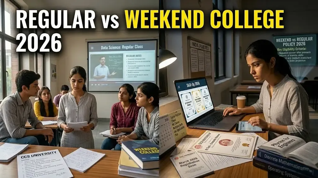 Regular College vs Weekend College 2026: Which Is Better for Working Students?