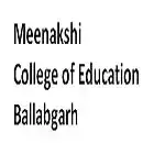 Meenakshi College of Education logo