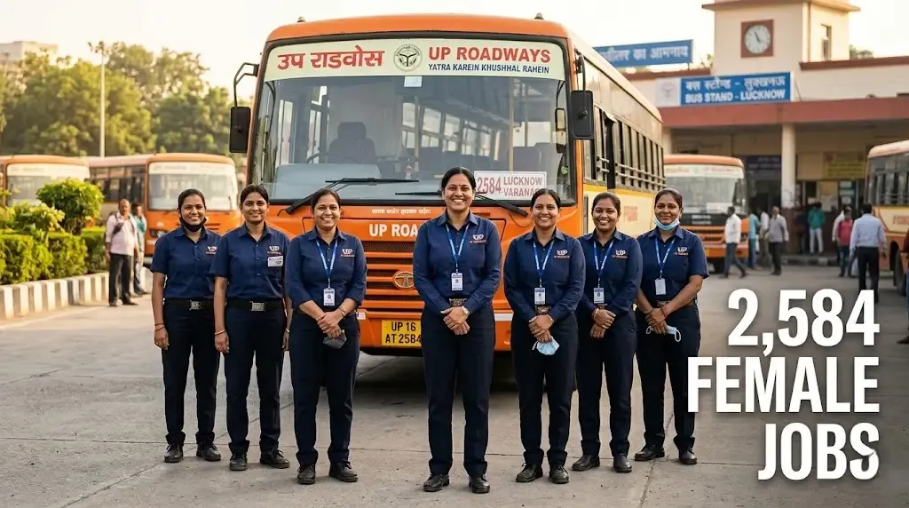 UPSRTC Female Bus Conductor Recruitment 2026: Apply Now for 2,584 Posts