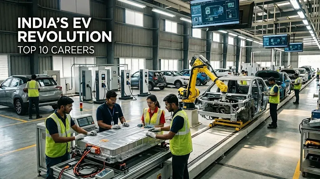 Top 10 Careers That Will Benefit From India's EV Revolution
