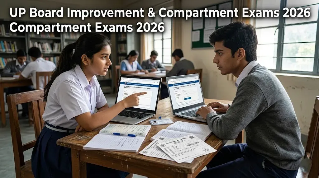 UP Board opens improvement and compartment exam application window for Class 10 and 12 students today