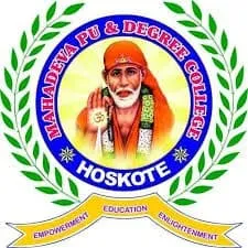 Mahadeva College of Commerce Hoskote logo