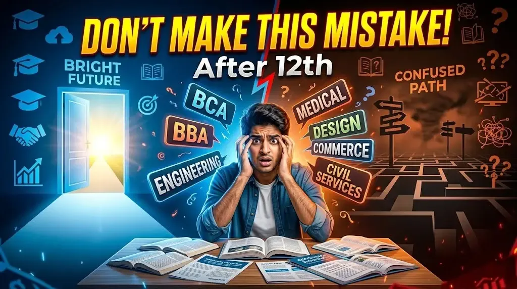 Biggest Mistakes Students Make After 12th