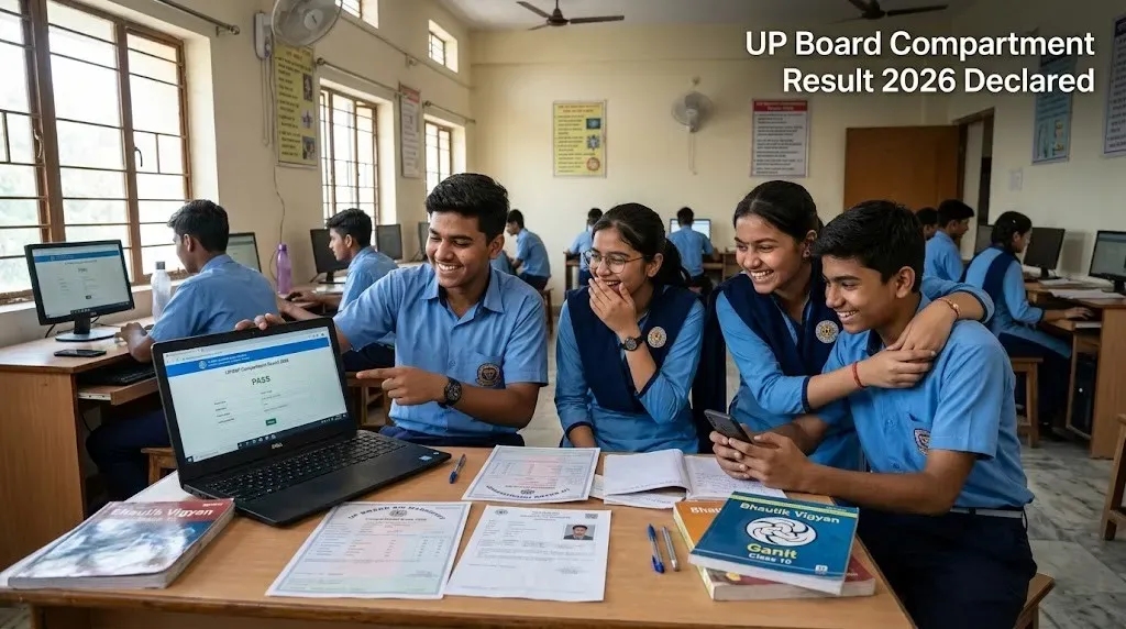 UP Board 10th, 12th Compartment Result 2026 declared: Check scorecards online