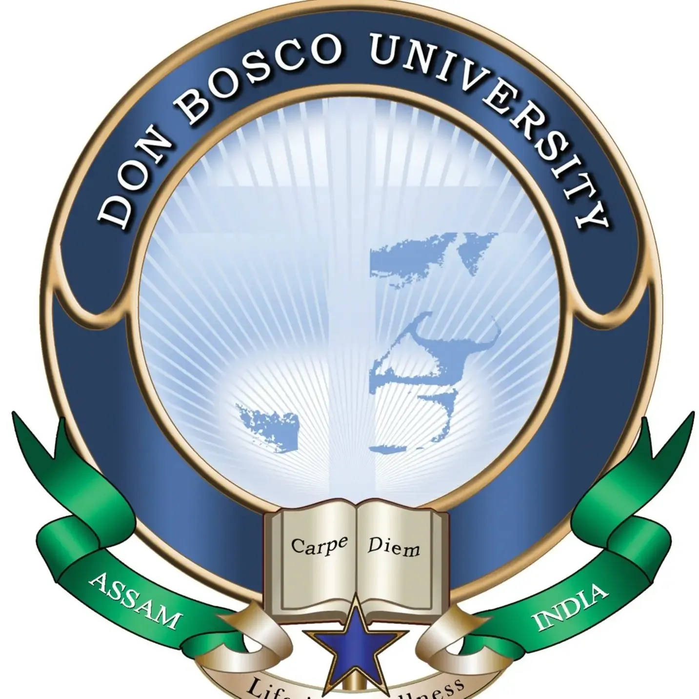Assam Don Bosco University logo - Kamrup, Assam