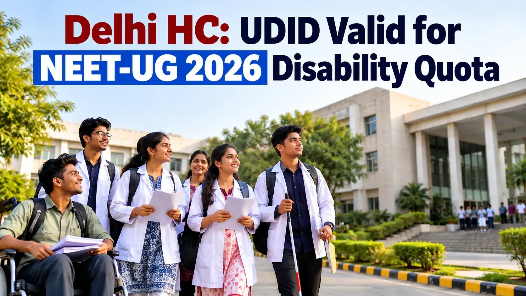 Delhi High Court Confirms UDID Cards as Key Document for Disability Benefits in NEET-UG 2026