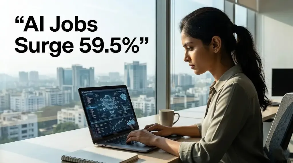 Tech Hiring Beyond Bengaluru: Hyderabad and Vijayawada Lead India’s 59.5% AI Job Surge