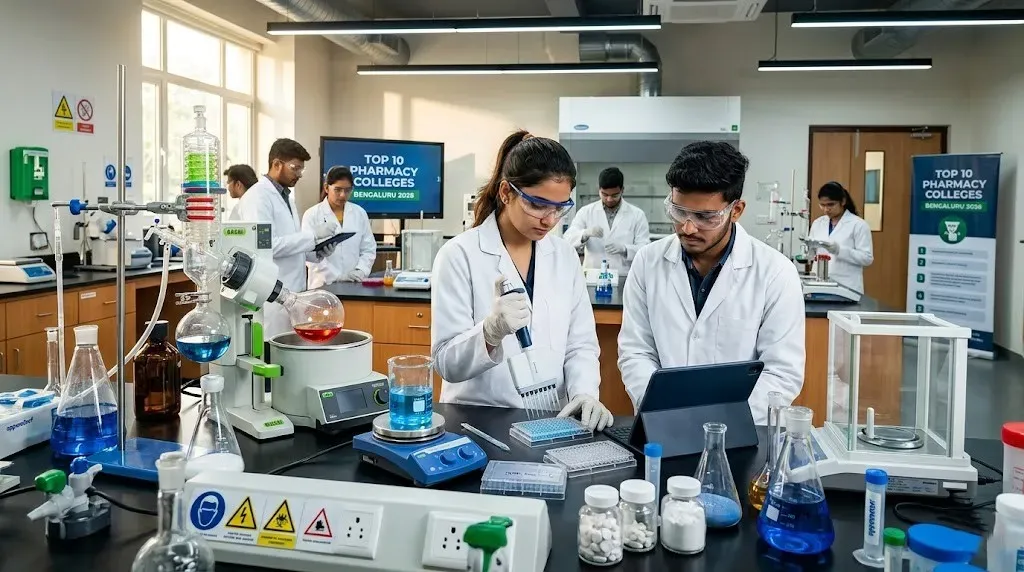 Top 10 Pharmacy Colleges in Bengaluru for Research and Placements