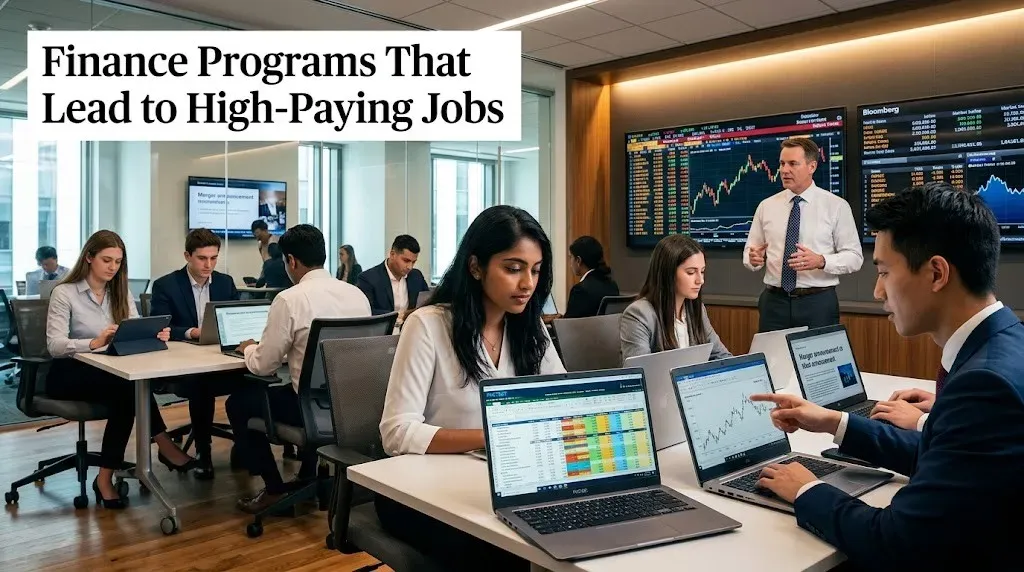 How Career-Oriented Finance Programs Are Giving Students an Edge in Landing High-Paying Jobs Faster