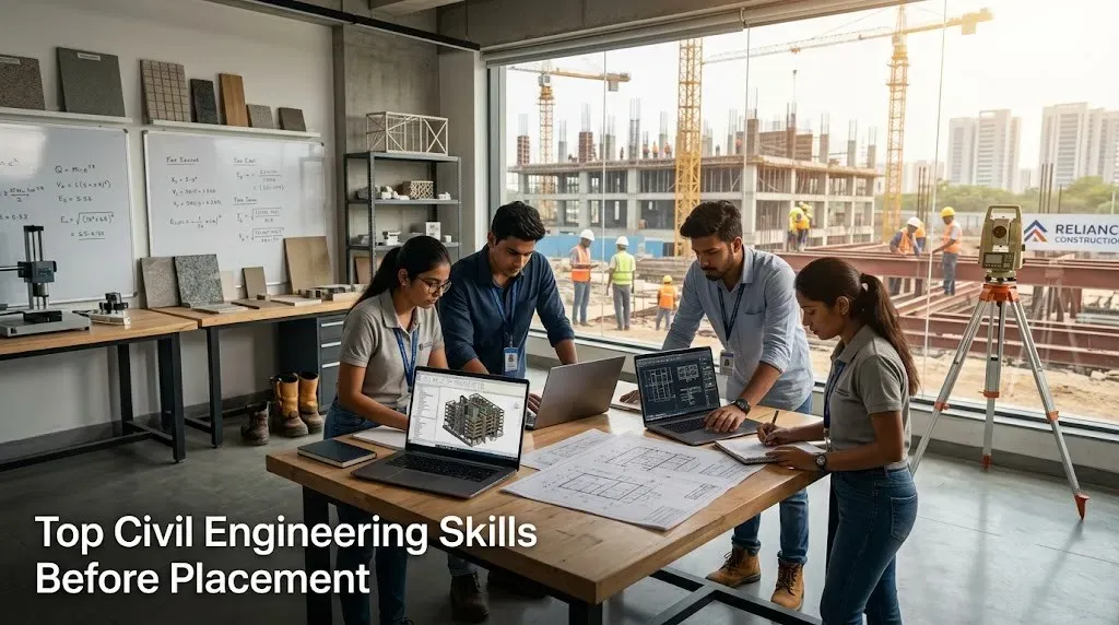 Top Skills Every Civil Engineering Student Should Learn Before Placement