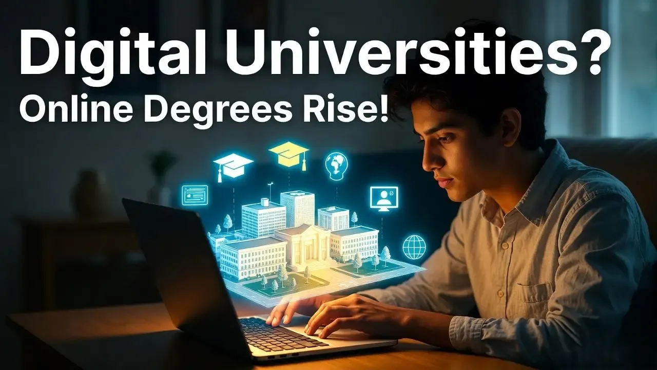 Digital Universities in India: How Online Degrees Are Becoming the New Normal for Students