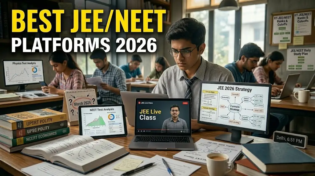 Best Online Platforms for JEE NEET 2026 Preparation