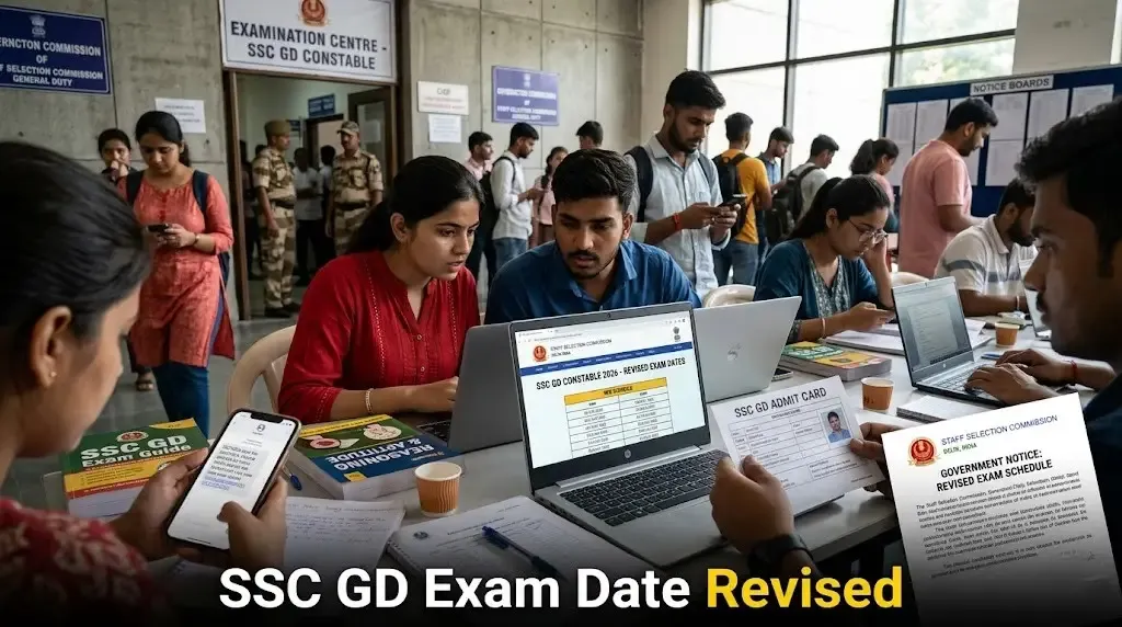 SSC GD 2026 Exam Date Revised: Constable Recruitment Test Now Scheduled for May 27