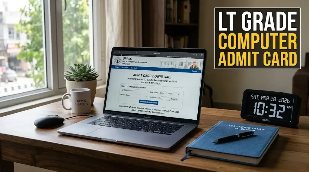 UPPSC LT Grade Computer Admit Card 2026 Out: Download Link for April 5 Exam