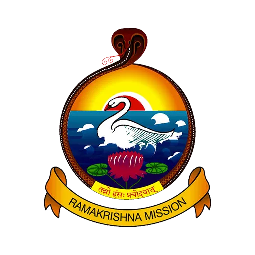 Ramakrishna Mission Vidyamandira logo