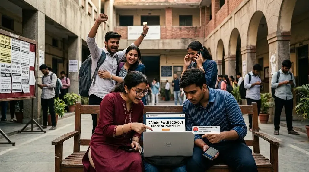 ICAI CA Inter May 2026 results declared: Check scorecards and topper list online