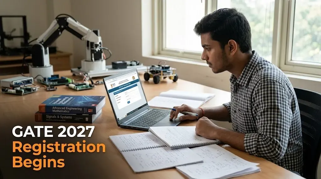 GATE 2027 registration begins: IIT Madras announces exam dates and new paper