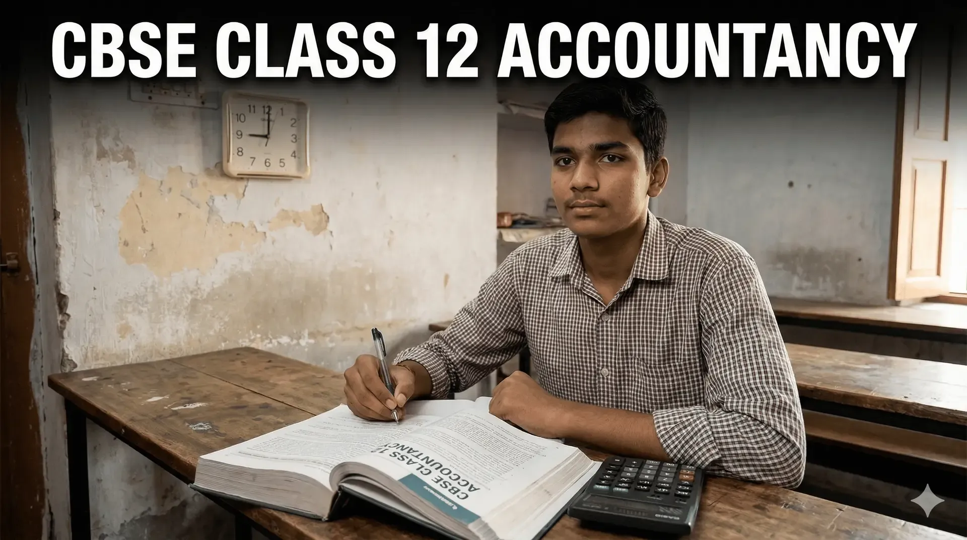 CBSE Class 12 Accountancy Exam 2026: Last-Minute Tips and High-Weightage Chapters for Feb 24