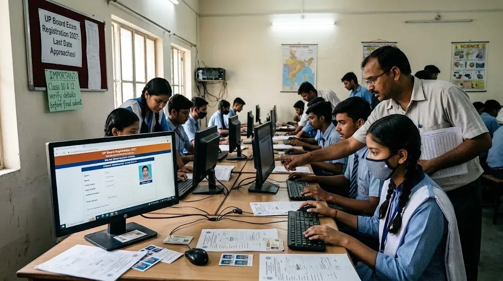 UP Board opens Class 10 and 12 registration for 2027 session: Check dates and application details