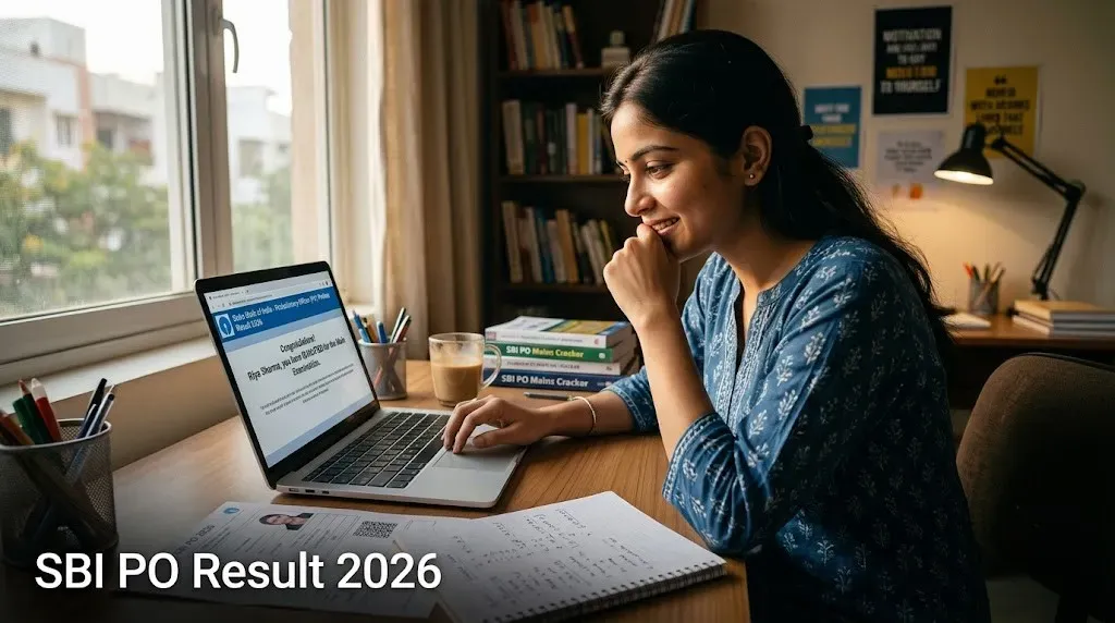 SBI PO Prelims Result 2026 declared: Check scorecard at sbi.co.in