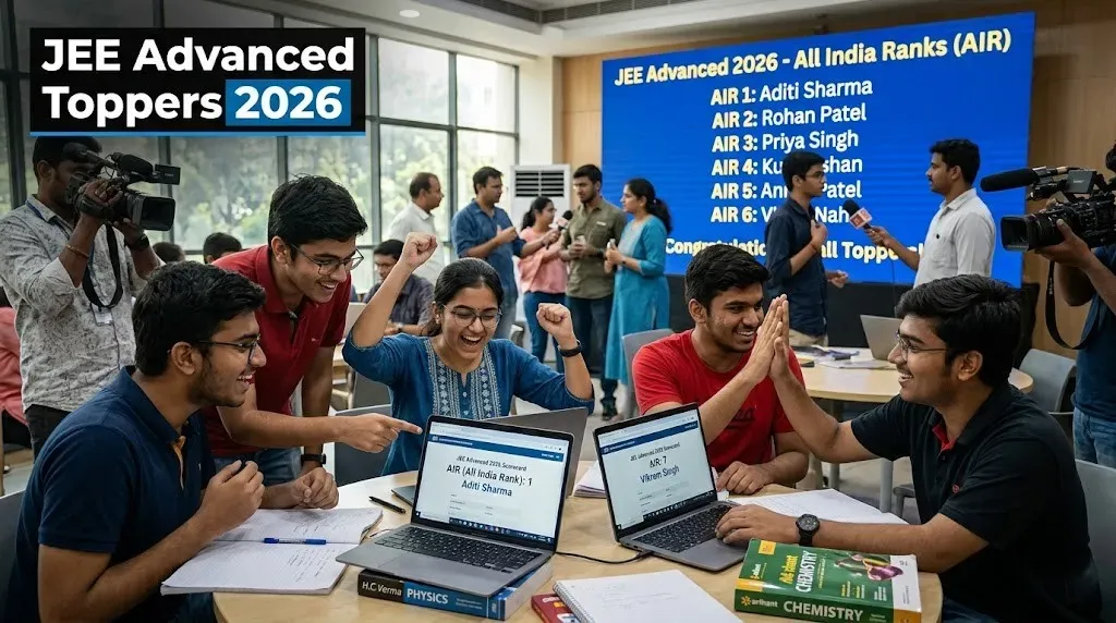 JEE Advanced 2026 toppers list released; Shubham Kumar secures AIR 1, check top rank holders here