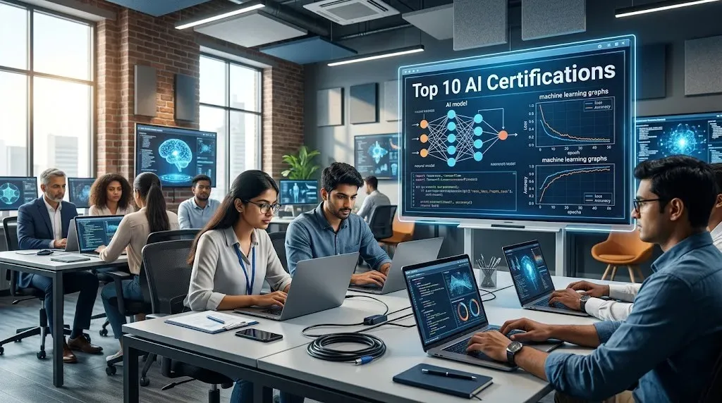 Top 10 AI Certifications That Can Boost Your Career