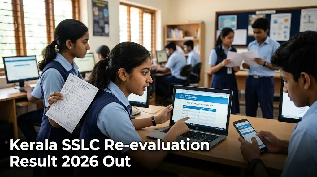 Kerala SSLC Class 10 re-evaluation results announced; students can now check revised marks memo online
