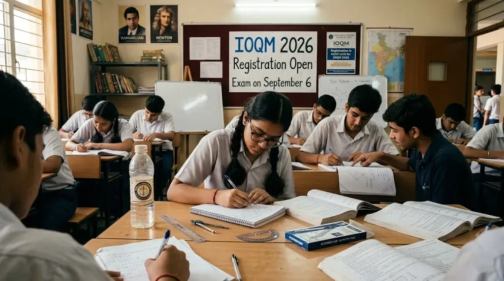 IOQM 2026 Registration Opens for Mathematics Olympiad Aspirants; Exam Scheduled for September 6