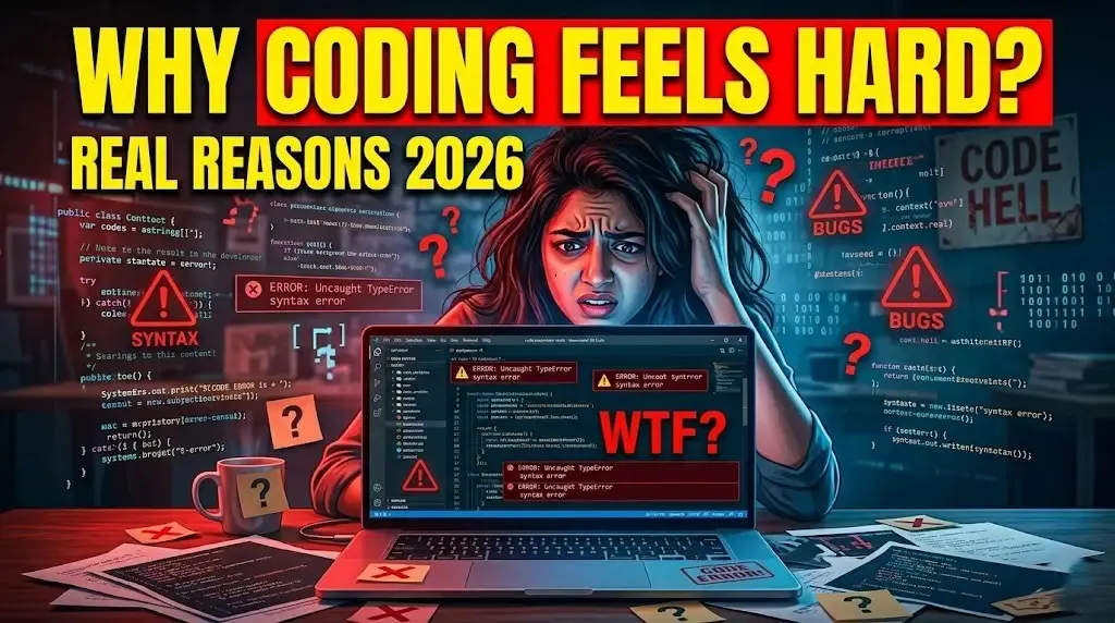 Why Students Struggle in Programming? Real Reasons Explained (2026)