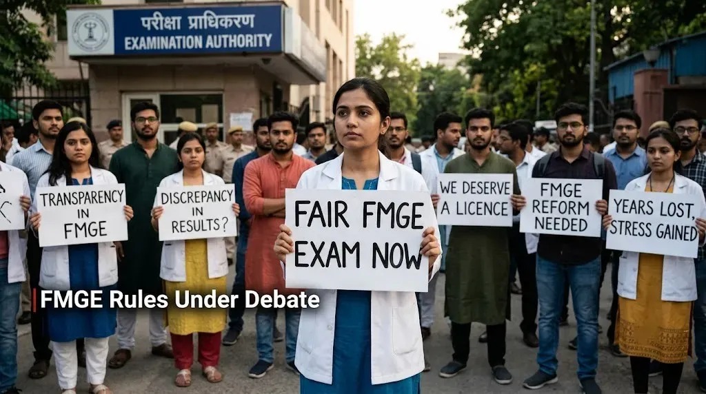 Foreign Medical Graduates Protest FMGE Rules: Why Students Are Demanding Changes