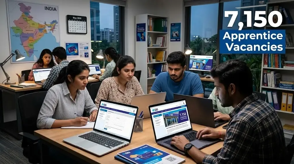 SBI Recruitment 2026: Apply Online for 7,150 Apprentice Vacancies at sbi.co.in