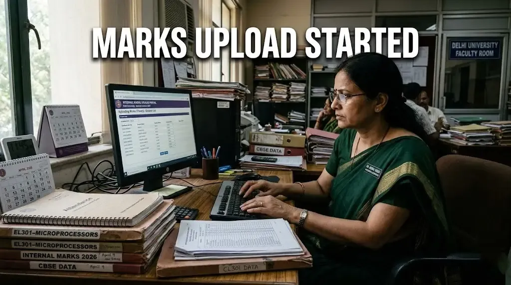 CCSU B.Ed 2nd Year 2026 Update: Internal Marks Upload Process Begins on Official Portal