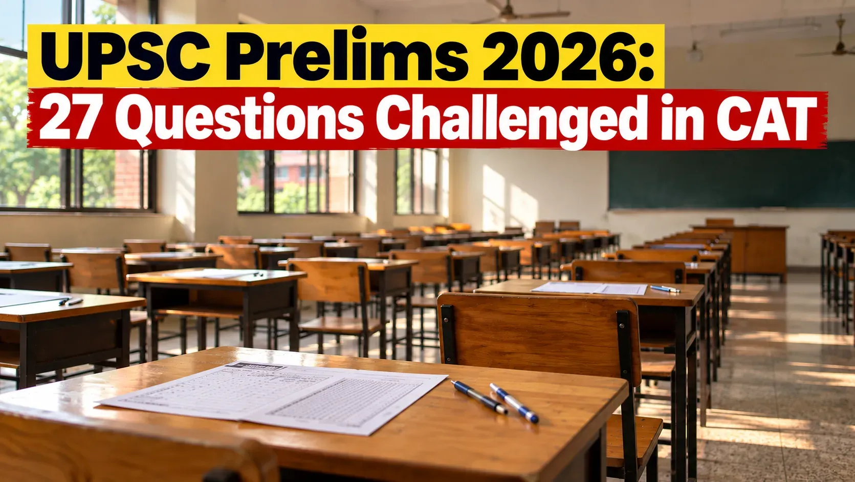 Aspirants Challenge 27 Questions in UPSC Prelims 2026 Answer Key Before CAT  