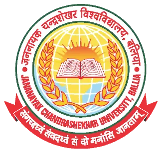 Jananayak Chandrashekhar University logo - Ballia, Uttar Pradesh