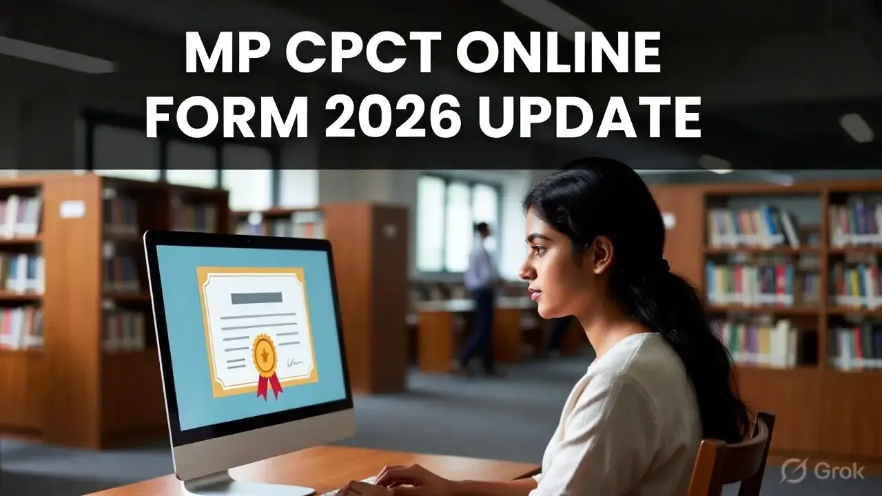 MP CPCT Online Form 2026: March Exam Dates and Registration Status