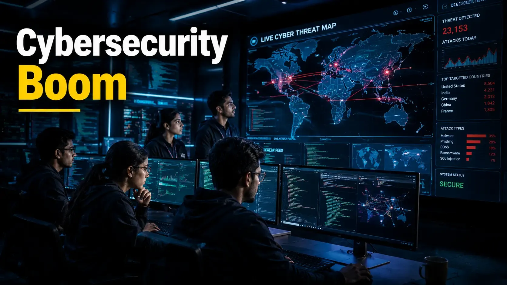 Cybersecurity Courses Becoming a Top Choice Among Engineering Students