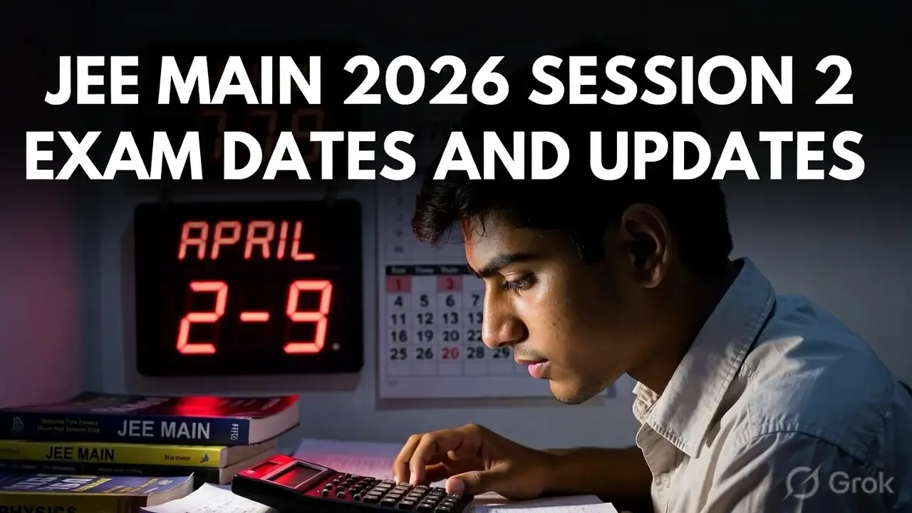 JEE Main 2026 Session 2 Registration: Important Dates, Eligibility, and Final Application Updates