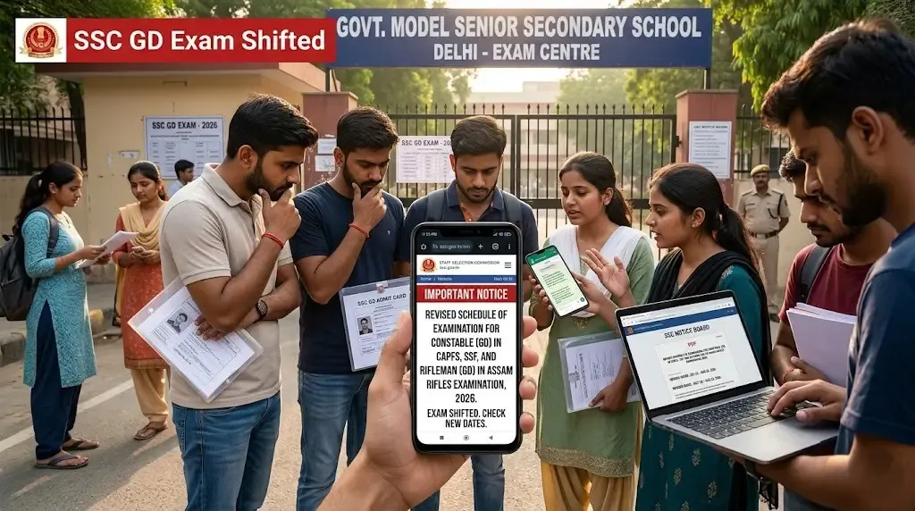 SSC GD 2026 exam rescheduled to May 27 after date advanced by one day