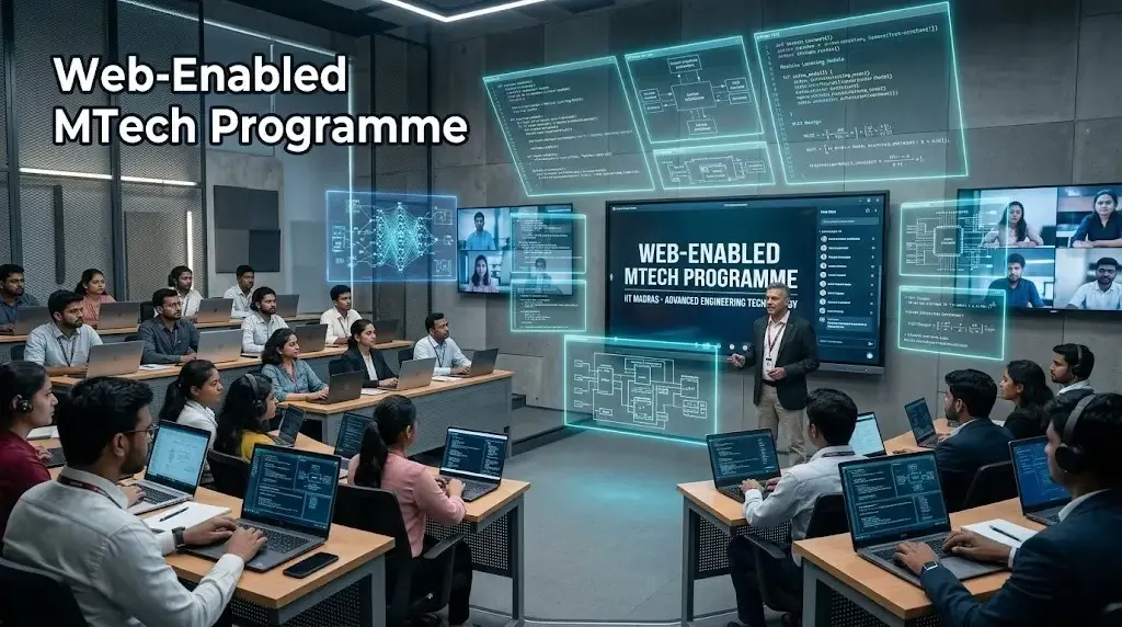 IIT Madras Launches Web-Enabled MTech & PG Diploma Programme, Registration Process Begins